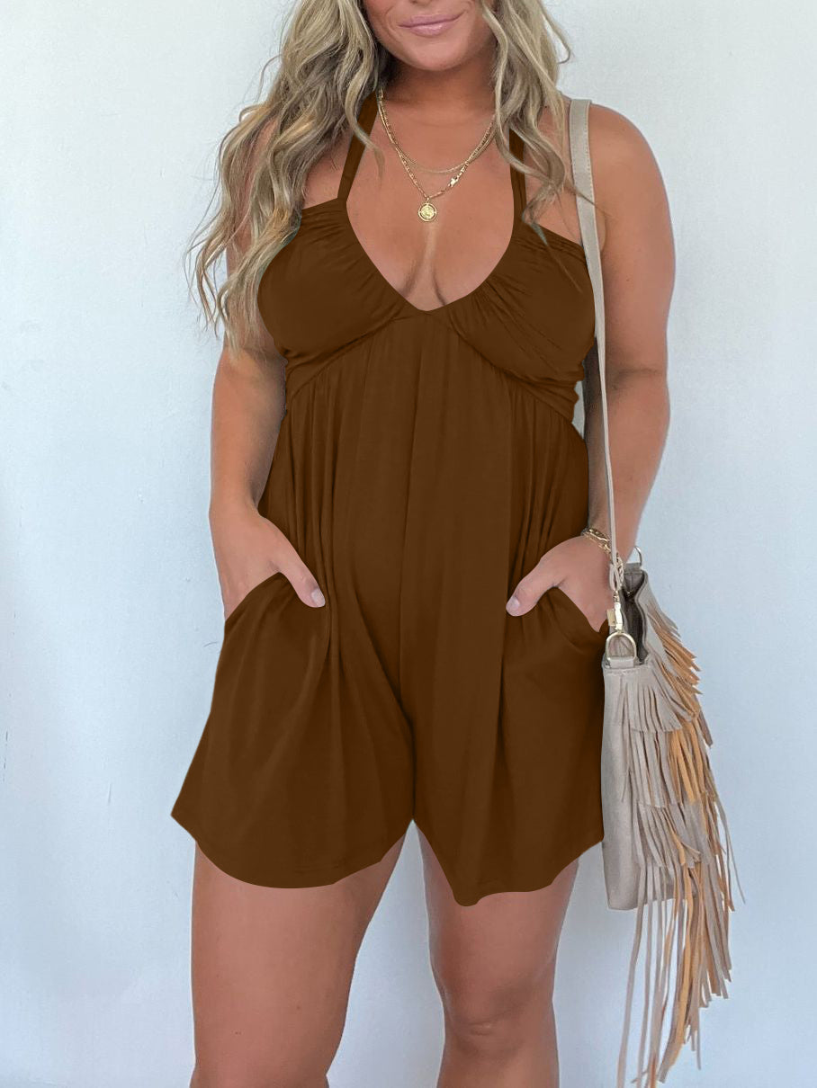 Halter Neck Romper