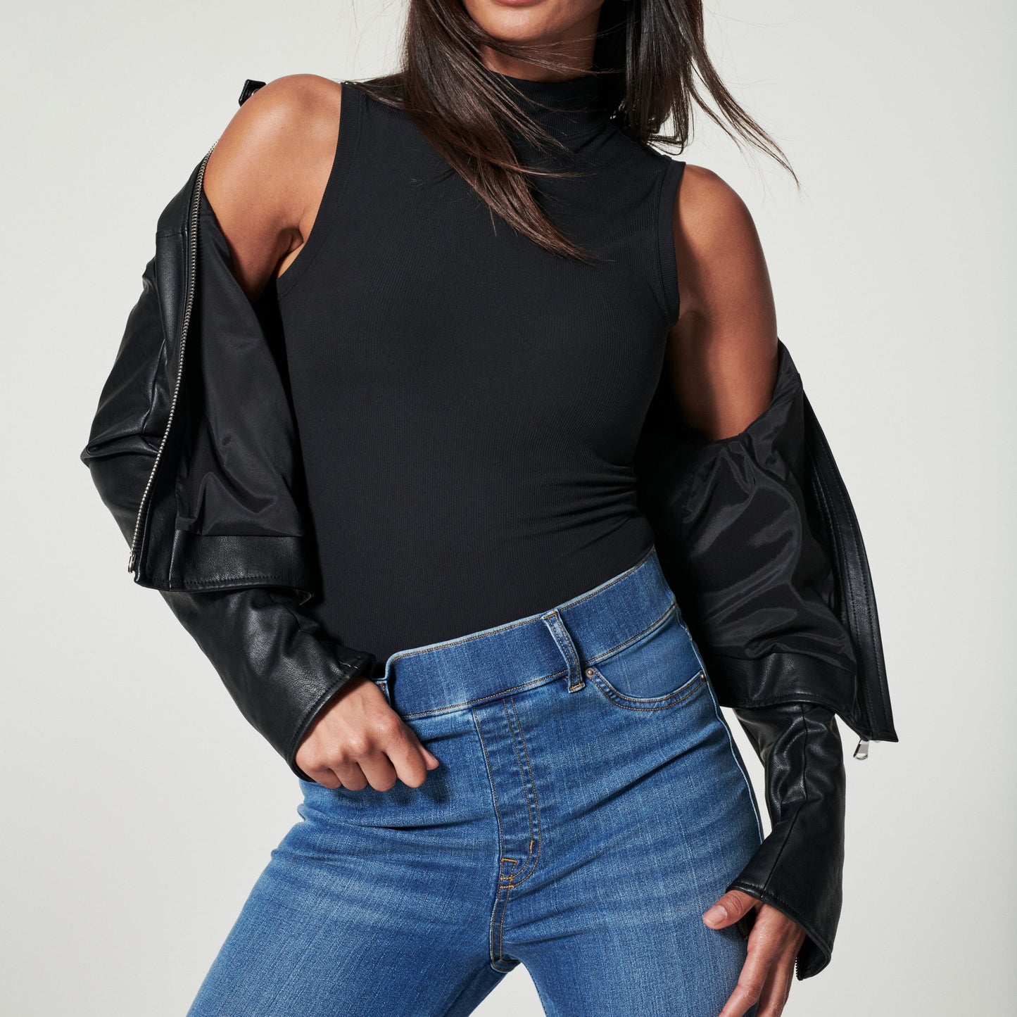 Women's Button-Free Vintage Flared Jeans